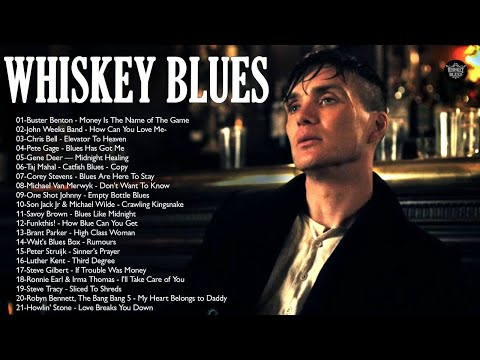 Whiskey Blues Music - Study Music Alpha Waves - Best of Slow Blues /Rock Ballads Ever
