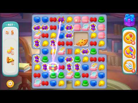 Dream Home Match ★ Renovate Mansion Level 406 ~ 407 | Story Gameplay