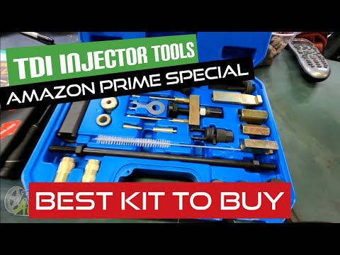 How to install VW TDI FUEL INJECTORS | Best tool kit to buy on AMAZON.