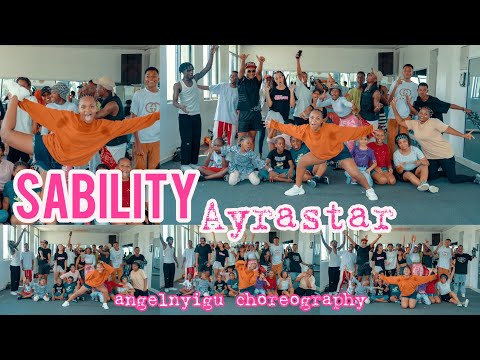 AYRA STARR-SABILITY DANCE CLASS BY ANGEL NYIGU