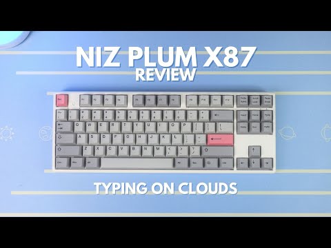 The Best Typing Out of the Box - Niz Plum X87 - Epomaker Keyboard Review - Budget Topre Alternative