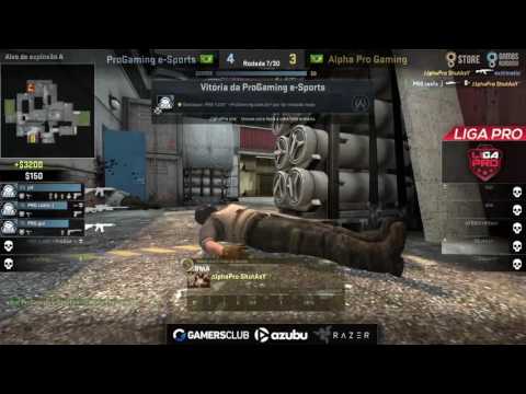 Liga Profissional Gamers Club #6 - Alpha Pro Gaming vs. Progaming (Cache)