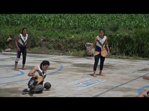 On your hip!: Maya peoples practice ancient ball game | AFP