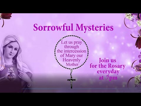 The Holy Rosary | Sorrowful Mysteries | 11 August 2023