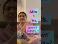 Mr Mrs Miss Ms Learn The Difference EVERYDAY ENGLISH WITH SONIA English In Malayalam