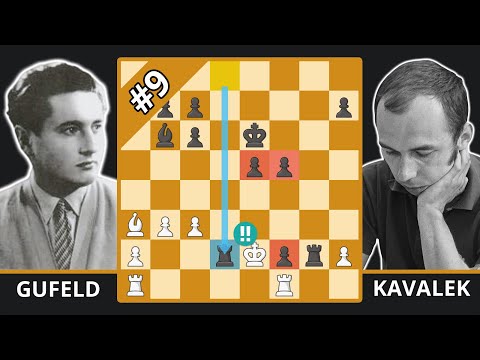 These Pawns Can't Be Stopped! - Best Of The 60's - Gufeld vs. Kavalek, 1962