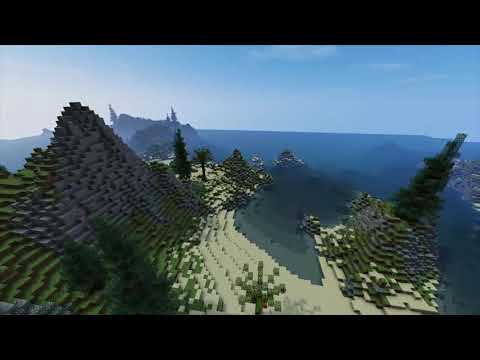 CmdData - Real Minecraft | Relaxing Cinematic | Custom Terrain