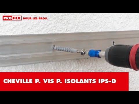 Cheville pour vis pour isolants PROFIX IPS-D