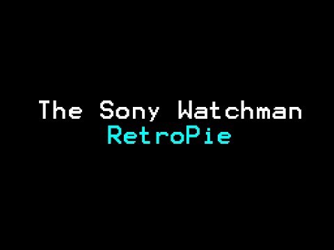 The Sony Watchman RetroPie