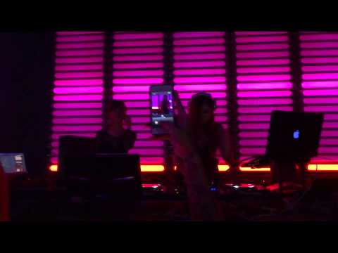 DJ Freeze & DJ Chanel Tag-team perform on Saturday night (27.07.2013) at Club Celebrities 1