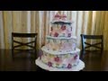 Diaper Cake for Baby Girl - YouTube