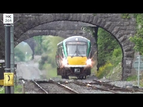 Irish Rail 22000 Class Intercity Train number 22205 - Kildare Station