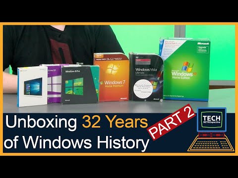 Unboxing 32 Years of Windows History!  - Windows XP to Windows 10