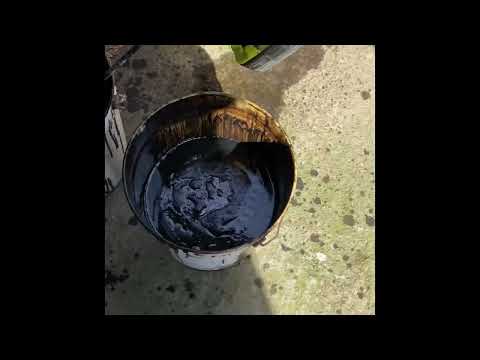 Homemade wood treatment #creosote #fencetreatment #diy