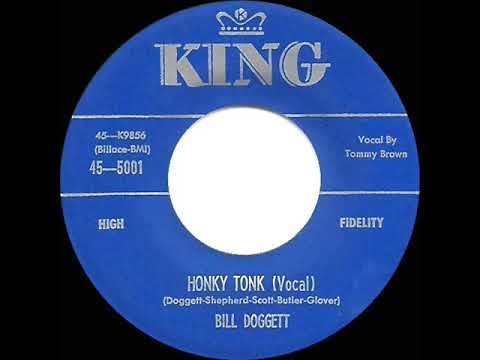 1956 Bill Doggett - Honky Tonk (vocal by Tommy Brown)