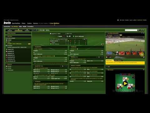 Der bwin Live Wetten Bereich im Überblick