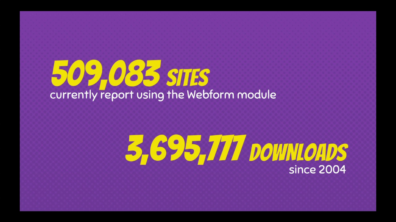 DrupalCon Baltimore 2017: Webform 8.x-5.x
