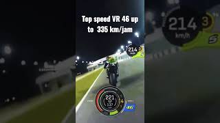 Download lagu VR 46 TOP SPEED UP TO 335 KM/JAM #shorts #motogp #valentinorossi mp3