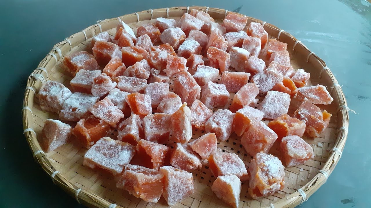 DOCE DE ABÓBORA - CRISTALIZADO!!!🙃🙃🙃🙃