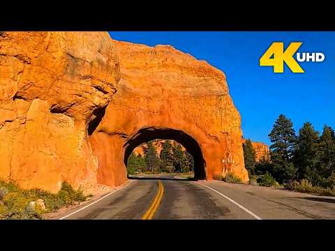 Utah Scenic Byway 12 in 4K | Tunnels, Ridges & Desert Drive