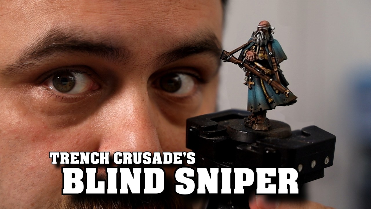 Painting The Sniper Priest From Trench Crusade in 70 Minutes.