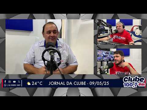 Jornal da Clube - 09/05/2025 - Edição da Manhã