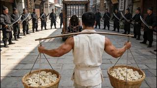 功夫電影！賣餛飩的小販竟是深藏不露的功夫高手，救囚犯！ 💥 #中国电视剧 #KungFu #Martial #功夫