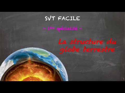 SVT FACILE - 1ère spé. - La structure du globe terrestre