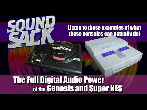 The Full Digital Audio Power of the Genesis and Super NES - Sound Sack