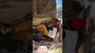 Video thumbnail de Problem 1 Extension (Barraca de Dalt), 6c. Salvanebleau