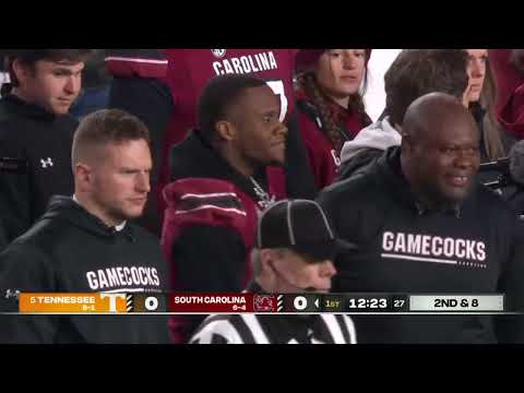 NCAAF 2022 Week #12 - Tennessee Volunteers @ South Carolina Gamecocks