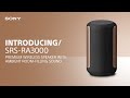 Sony Smart Speaker SRS-RA3000 Schwarz