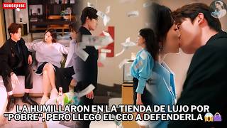 La humillaron en la tienda de lujo por "pobre", pero llegó el CEO a defenderla 😱👜 #películas #el