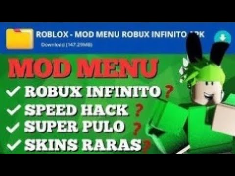 Corre!! MOD MENU atualizado de Roblox v2.695.956 (Menu, Modo Deus, Hack de Parede)e Muito Mais!!!