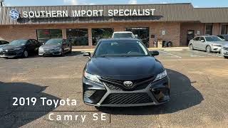 2019 Toyota Camry SE | Sporty, Reliable, and Comfortable Sedan
