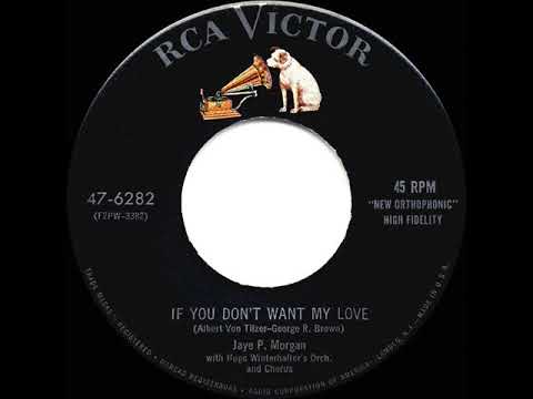 1955 HITS ARCHIVE: If You Don’t Want My Love - Jaye P. Morgan