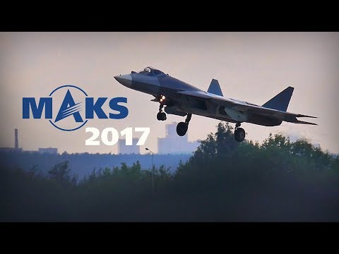 MAKS 2017 - Su-57 Flight Display - HD 50fps