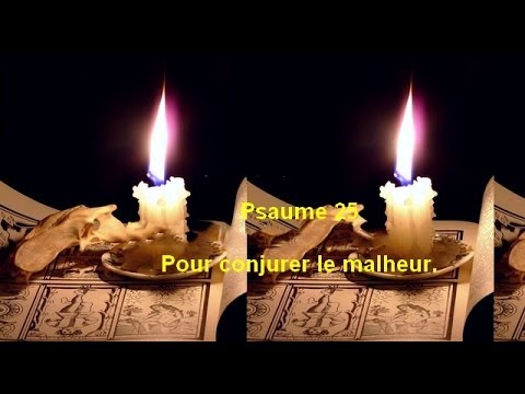 Psaume  25- en hébreux chanté et phonétique-Pour écarter un malheur.