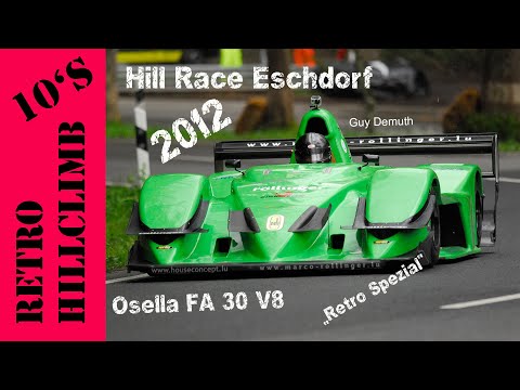 Hill Race Eschdorf 2012 | Guy Demuth | Osella FA30 Zytek V8 | Retro Special | Luxembourg
