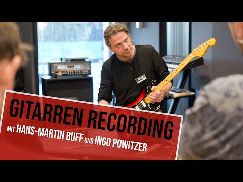 E-Gitarren Recording Tutorial mit Hans-Martin Buff (Prince, Scorpions u.a.) Guitar Recording