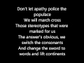 Flobots-Rise with lyrics