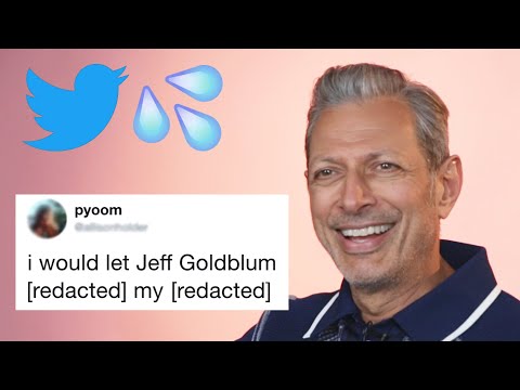 Jeff Goldblum Reads Hilarious Thirst Tweets