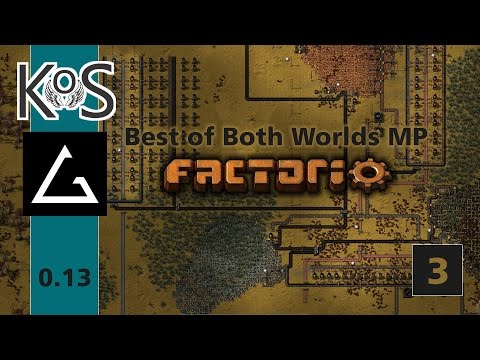Factorio 0.13 Best of Both Worlds MP Ep 3: Mini Automation | Let's Play