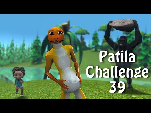 Patila Challenge 39: GORILLA'S TRAP! 🦍 Patila & Booba Epic Jungle Escape | Funny 3D Animation