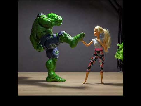 Hulk VS Barbie - Nut Shot | Margot Robbie VS Hulk | trailer