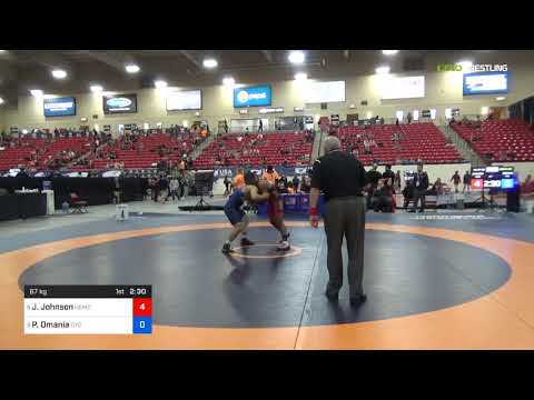 2018 Marine Corps US Open/Senior Men's Greco-Roman 67 Con 8 #2 - Jamel Johnson (USMC) Vs. Peyton O