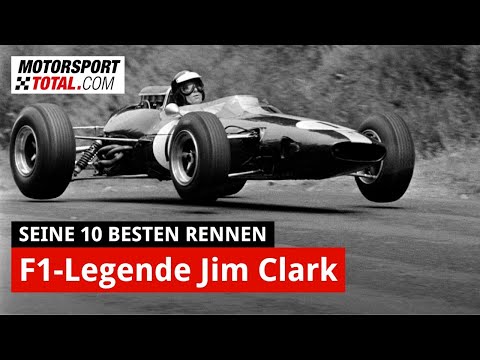 Die 10 besten Rennen von F1-Legende Jim Clark