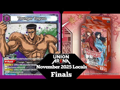 Budget Kenshin vs Younger Toguro Final Round Locals \ Union Arena / Live Gameplay