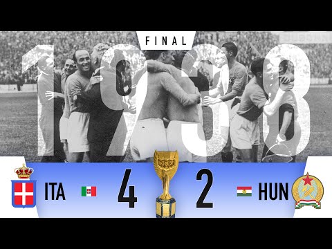 1938 FIFA World Cup™ Final - 🇮🇹 Italy 4 x 2 🇭🇺 Hungary (Paris - Stade Olympique de Colombes)