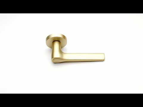 Миниатюра изображения товара Ручка дверная Croma IRUS PC35 (золото матовое полимер)